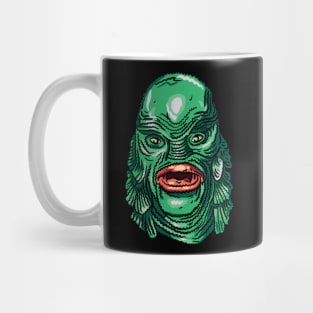 Squiggly creature from the Black Lagoon Mug